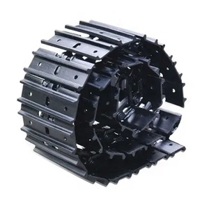 Conjunto de Cadena de Orugas para Miniexcavadora PC20 PC30 EX30, Ensamblaje de Eslabones de Oruga, Ensamblaje de Zapata de Oruga - Product Image 1