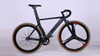 Vélo de course urbain 700C à vitesse unique, vélo à pignon fixe, guidon de course, vélo de route avec frein à pignon fixe