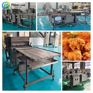 Procesador <span class=keywords><strong>de</strong></span> Alitas <span class=keywords><strong>de</strong></span> Pollo Empanizadas, Equipo para Procesar Nuggets <span class=keywords><strong>de</strong></span> <span class=keywords><strong>Pavo</strong></span>, Línea <span class=keywords><strong>de</strong></span> Freír Filetes <span class=keywords><strong>de</strong></span> Pescado, Máquina para Hacer Pasteles <span class=keywords><strong>de</strong></span> Cangrejo - Product Image 6