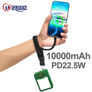 OEM PD 22.5W Li-Polymer Battery <b>Mini</b> Portable Power Bank 10000mAh Fast Charging Keychain with LED Display - Product Image 4