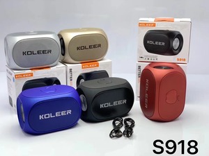 Koleer S918 Loa Bt Không Dây Di Động Bán Chạy Loa To Chống Nước Loa Siêu Trầm Âm Nhạc Động Học Ngoài Trời - Product Image 2