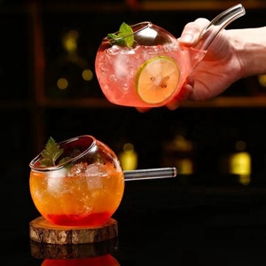 Tiệc Kem sữa chua pudding salad tráng miệng cốc thanh cao thủy tinh borosilicate ống thuốc lá muỗng phân tử sáng tạo Cocktail ly - Product Image 1