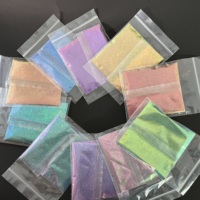Sombra de Ojos Camaleón Súper Intensa Metálica Aurora Duocromática Multichrome en Polvo de Mica Suelto a Granel