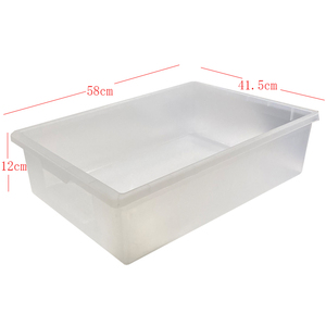 Venta al por mayor: Recipiente de cría de plástico negro de material PP para serpientes, pitones y bolas de pitón, 58*41.5*12cm, dedicado a <span class=keywords><strong>reptiles</strong></span>. - Product Image 3
