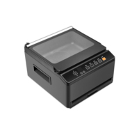 Scelleuse sous vide électrique commerciale personnalisée OEM ODM avec coupe-sac intégré, en acier inoxydable, 220W, capacité 5.1-10L, facile à nettoyer pour les aliments