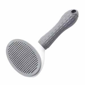 Brosse lissante autonettoyante en acier inoxydable pour chiens et chats avec <span class=keywords><strong>peigne</strong></span> de démêlage en une seule étape pour le toilettage et le massage des animaux de compagnie - Product Image 2