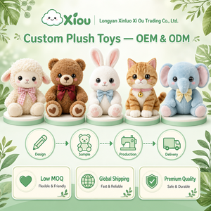 Peluche de Caviar con Forma Alargada, Personalización Profesional OEM de Juguetes de Animales, Mascota de Marca Personalizada, Regalo de Cumpleaños para Niños - Product Image 4
