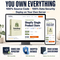 Développement de site web Shopify avancé pour un seul produit, compatible web et mobile, avec histoire du produit LionCreate