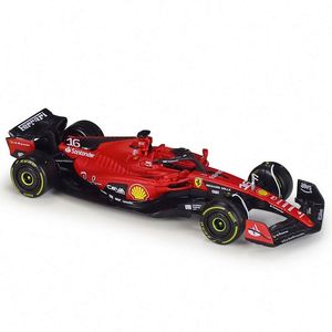 Modèle de voiture de course de <span class=keywords><strong>Formule</strong></span> <span class=keywords><strong>1</strong></span> rouge à l'échelle <span class=keywords><strong>1</strong></span>:43 en alliage métallique moulé sous pression, style F1, pour collectionneurs, jouet de présentation - Product Image 1