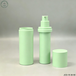 Individuelles Logo Airless Lotion Flasche 15ml 30ml 50ml AS PP Nachfüllbare Kosmetik-Pumpflasche Schönheitsverpackung - Product Image 3