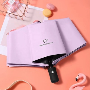 <span class=keywords><strong>Parapluie</strong></span> pliant 3 sections personnalisé, imperméable et pare-soleil, à prix de gros, avec logo, en carton, idéal pour la promotion - Product Image 4