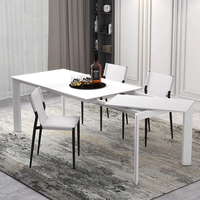 Pied de table extensible en alliage d'aluminium haut de gamme, robuste, pliable, support de table en métal, résistant à l'eau et à la rouille, pour hôtel