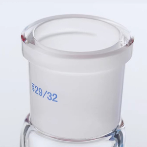 2024 nuevo matraz de vidrio de ebullición KRC con forma redonda laboratorio químico cuello largo 100ml - Product Image 5