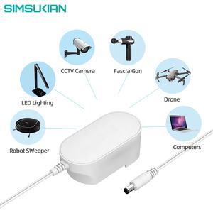 Enchufe de ángulo recto de CC de 3-12v para exteriores, adaptador kc de 12v, 2,4 a, 24v, 1,5a, 18v, 15v, 12v, 2000ma, 9v, 2,5a, 36w - Product Image 2