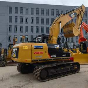 Excavatrice sur chenilles d'occasion de 20 tonnes avec moteur d'origine, boîte de vitesses, pompe PLC et roulement à vendre pour 320D 320D2 - Product Image 2