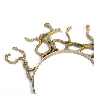 Jiamu diseño caliente Egipto <span class=keywords><strong>serpiente</strong></span> Halloween <span class=keywords><strong>diadema</strong></span> para mujeres niñas FIESTA DE Halloween fábrica en Stock al por mayor - Product Image 5