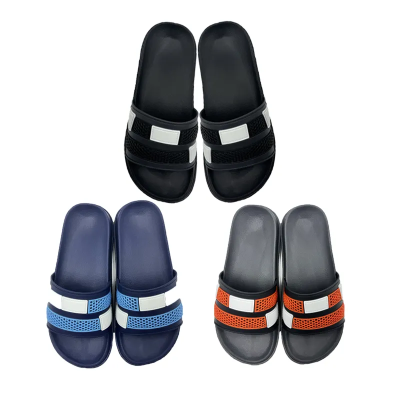 Summer Cushion Custom Fashion Men Slide EVA Sliders Slippers Man Sandals