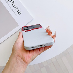 Leather <b>Camera</b> Frame Protect Shockproof 360 Full Wrap Protection Anti-Drop Magnetic Mobile Phone Cases For Xiaomi 17 Pro Max - Product Image 4