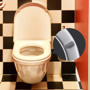 4 pièces <span class=keywords><strong>Lot</strong></span> ensemble de joints antidérapants pare-chocs auto-adhésifs augmenter la hauteur siège de toilette coussinets de rembourrage salle de bain protéger Bidets - Product Image 6