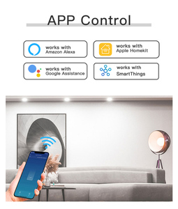 Tysh EU สวิตช์ไฟติดผนังอัจฉริยะ WiFi แบบสัมผัสสวิตช์บ้านอัจฉริยะ Tuya Ai ใช้ได้กับ Google Alexa - Product Image 6