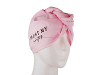 T-shirt professionnel réutilisable pour cheveux bouclés, en coton, avec logo personnalisé, pour tissage de cheveux bouclés, serviette en jersey, 100 pièces