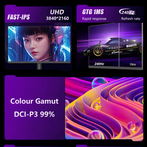 Usine nouveau 21.5 pouces IPS plat UHD 4K 240Hz Esport Gaming <span class=keywords><strong>PC</strong></span> moniteur <span class=keywords><strong>Oled</strong></span> rétro-éclairage affichage ordinateur large écran moniteurs DP - Product Image 2