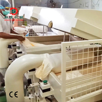 Machine de remplissage de coussins en microfibre Sojet entièrement automatique de luxe pour lits, fibres de polyester 7-15D, jusqu'à 350/h, 380V, 19-23kW