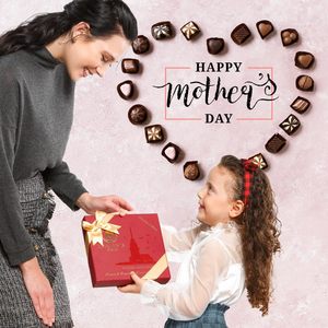 Hộp sô cô la tùy chỉnh với khay sô cô la tái chế để sử dụng thực phẩm với các vật liệu thân thiện với môi trường - Product Image 4