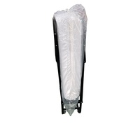 Lit en mousse écologique pliable avec matelas, 10 pièces, pour Camping, extérieur, hôtel, bon marché, résistant au feu, Portable, 8CM