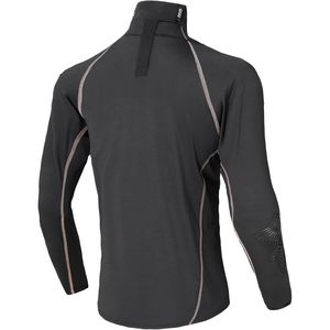 Maillot de compression de hockey Ealer à manches longues en Spandex avec protection du cou pour homme – Vêtement de hockey sur glace uni pour adulte - Product Image 4
