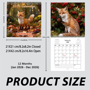 Calendario <span class=keywords><strong>da</strong></span> Parete 2027 Personalizzato con Logo, Stampa a Colori, Carta Rigida, Calendario <span class=keywords><strong>da</strong></span> Tavolo Promozionale per Ufficio, Produzione OEM - Product Image 3