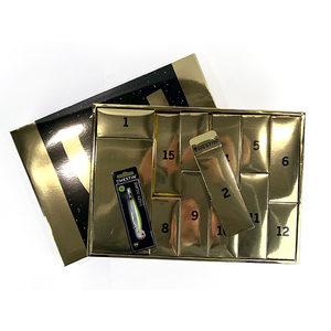 Boîte de matériel mystère avec logo personnalisé <span class=keywords><strong>Calendrier</strong></span> de l'avent poisson 24 jours <span class=keywords><strong>Calendrier</strong></span> de l'avent pêche - Product Image 1