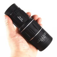 Telescopio Monocular 16x52 de Alta Potencia con Doble Enfoque, Zoom Óptico, Alta Magnificación y Largo Alcance