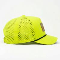 Casquette de golf personnalisée avec logo, découpée au laser, respirante, à cordon, structurée 5 ou 6 panneaux, casquette de baseball sportive, séchage rapide, casquette trucker