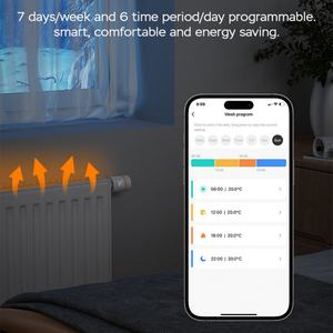 Valvola Termostatica Intelligente WiFi Tuya, Controllo Remoto tramite APP/Voce, Programmazione Oraria, Risparmio Energetico, Facile Installazione - Product Image 6