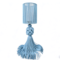 Lustre à pampilles Caralarga, lampe de table sur pied, décoration murale en macramé, décoration suspendue pour la maison, salon, restaurant, chevet