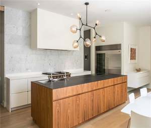 Muebles de Cocina Modulares Completos, Puerta Inteligente, Mármol/Laminado, Grifo Incluido, Estilo Europeo/Australiano Ecológico - Product Image 2