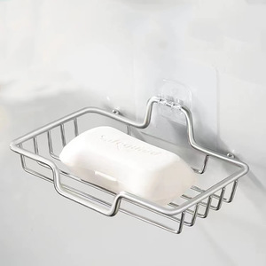 Porte-savon mural en acier inoxydable 304 antirouille pour salle de bain et cuisine - Product Image 1