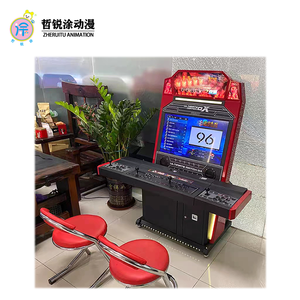 Máy chiến đấu trực tuyến bốn người chơi Moonlight Box boxing King Arcade Machine Coin-Operated Commercial <span class=keywords><strong>Two</strong></span>-Joystick game - Product Image 2