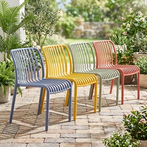 Silla <span class=keywords><strong>de</strong></span> Comedor Vertical <span class=keywords><strong>de</strong></span> Plástico, Moderna, Simple, Apilable, Resistente, Colorida, Hueca, Impermeable, para Hogar y Oficina, <span class=keywords><strong>de</strong></span> PP - Product Image 3