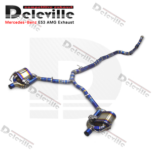 Sistema de <span class=keywords><strong>escape</strong></span> para <span class=keywords><strong>mercedes</strong></span>-benz E53 AMG W213 3,0 T 2019-2023 silenciador de <span class=keywords><strong>escape</strong></span> Catback de rendimiento tubo de <span class=keywords><strong>Escape</strong></span> de titanio - Product Image 6