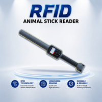 Lector de Etiquetas para Animales Original, Lector RFID para Orejas de Animales, BT IP65 134.2kHz FDX-B, Agricultura y Aplicaciones AGRÍCOLAS AWR250