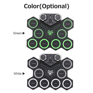 Batería Electrónica Portátil Plegable de Doble Trompa para Niños, Batería de Jazz, Venta al por Mayor - Product Image 3