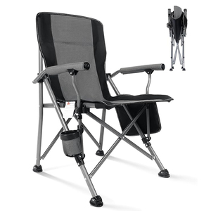 <span class=keywords><strong>Sillas</strong></span> Plegables Portátiles de Oxford 600D Modernas para Exteriores, Camping, Senderismo, <span class=keywords><strong>Playa</strong></span>, Pesca, Jardín, Picnic, Hotel, Respaldo Alto - Product Image 2