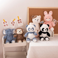 Peluches mignonnes de 8 pouces, peluches de lapin de dessin animé mignonnes, peluches douces kawaii, oreiller en peluche, jouet en peluche