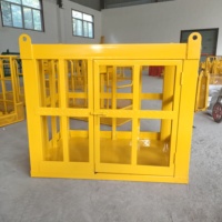 Cesta de Trabalho para Homens em Aço para Guindaste Articulado com Braço Articulado