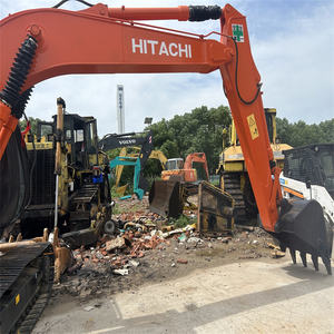 HITACHI เครื่องขุด ZX120มือสองเครื่องขุดดินเครื่องขุดดินแบบใช้ปั๊มเครื่องยนต์อีซูซุ - Product Image 2