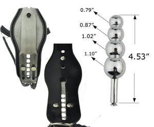 Stainless Steel <strong>Female</strong> Anti-wolf Underwear <strong>Chastity</strong> <strong>Belt</strong> with Anal Plug Sex Toys - Product Image 4