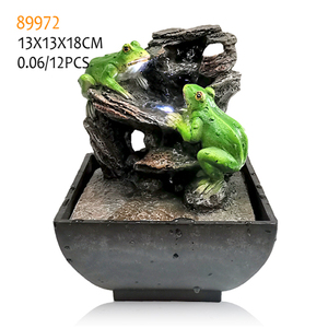 Fuente <span class=keywords><strong>de</strong></span> <span class=keywords><strong>Agua</strong></span> Pequeña <span class=keywords><strong>de</strong></span> Poliresina para Decoración <span class=keywords><strong>de</strong></span> Interiores - Product Image 3