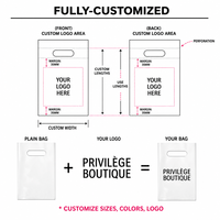 Sacs de courses écologiques personnalisés avec logo pour magasins de vêtements et boutiques, impression multicolore, adaptés à la promotion de marques de détail